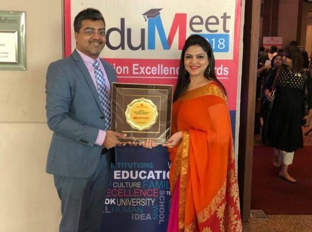 Indo Global Outstanding contribution in Education Award by International Education and Leadership Summit Award 2016