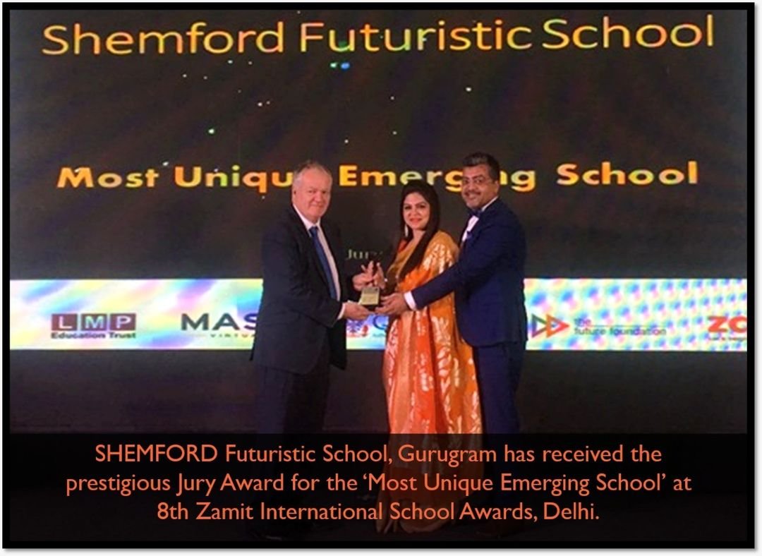 “Most Unique Emerging School” Award at 8th Zamit International School Awards, 2019 - Best Schools In Gurugram - Acitivity