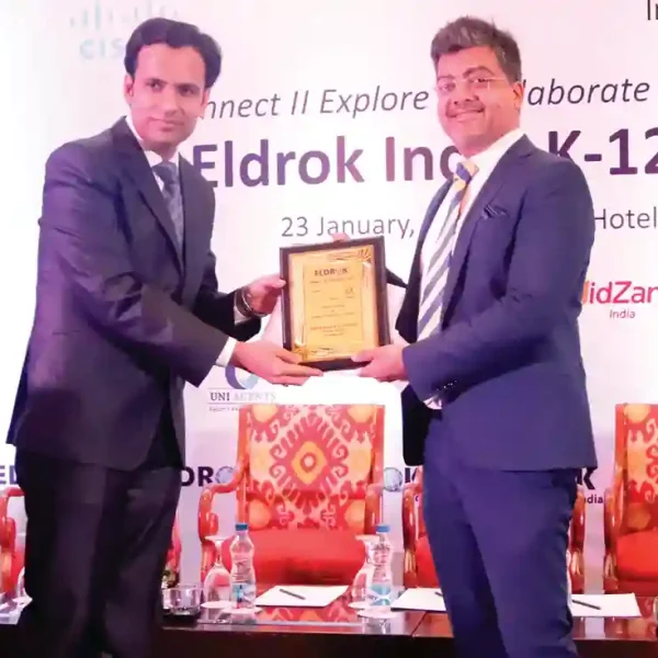Excellence in National Presence by Eldrok India K12 Summit 2019