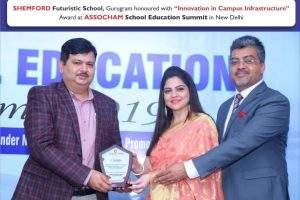 ASSOCHAM India awarded SHEMFORD Futuristic School, Gurugram for “Innovation in Campus Infrastructure”