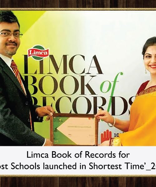 Most Schools Launched in Shortest Time by the Limca Book of Records, 2013